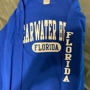 Mean long sleeve clear water beach shirt